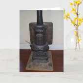 "Library Church Furnace" Beterschap Kaart (Gele Bloem)