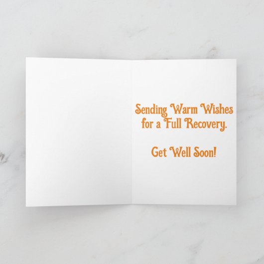 "Library Church Furnace" Wenskaart Beterschap Kaart (Binnen)