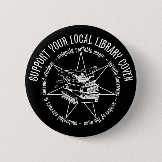 Library Coven Button (Voorkant)