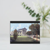 Library, El Paso, Texas 1911  Briefkaart (Staand voorkant)