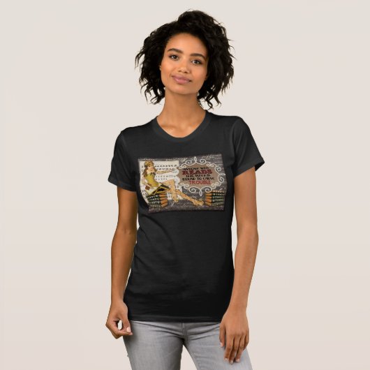 Library Floozie Tshirt (Voorkant volledig)