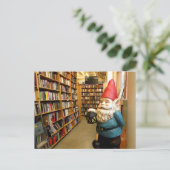 Library Gnome I Briefkaart (Staand voorkant)