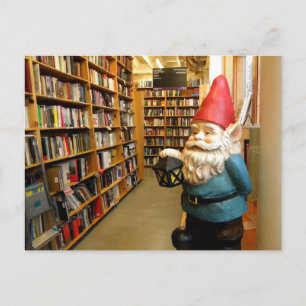 Library Gnome I Briefkaart