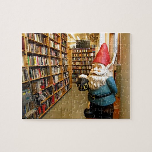 Library Gnome I Legpuzzel (Horizontaal)
