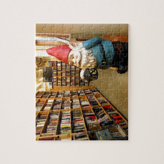 Library Gnome I Legpuzzel (Verticaal)