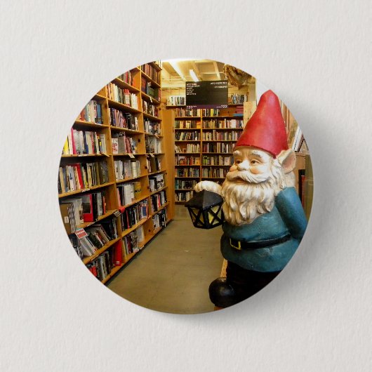 Library Gnome I Ronde Button 5,7 Cm (Voorkant)