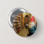 Library Gnome I Ronde Button 5,7 Cm (Voorkant /achterkant)