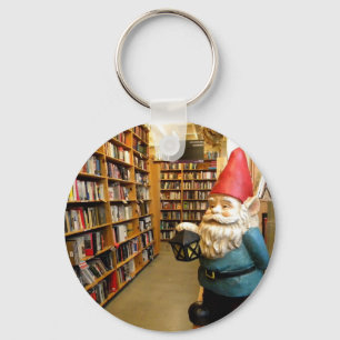 Library Gnome I Sleutelhanger