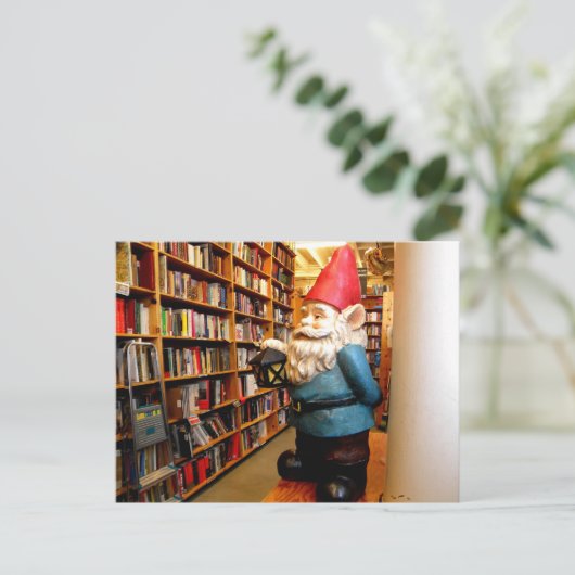 Library Gnome II Briefkaart (Staand voorkant)