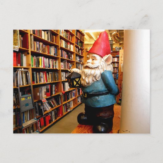 Library Gnome II Briefkaart (Voorkant)
