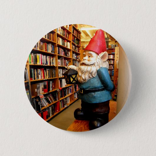 Library Gnome II Ronde Button 5,7 Cm (Voorkant)