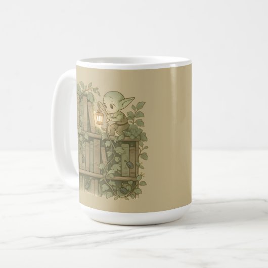 Library Goblin Koffiemok (Voorkant links)