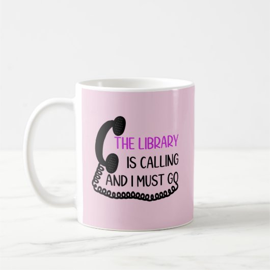 Library is Calling Koffiemok (Links)