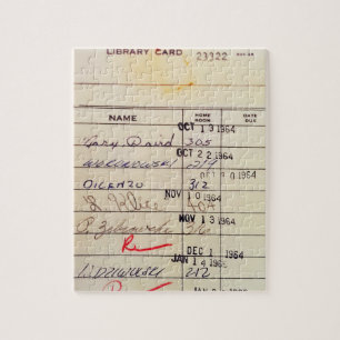 Library Kaart 23322 Legpuzzel