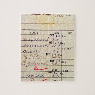 Library Kaart 23322 Legpuzzel