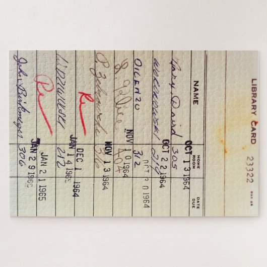 Library Kaart 23322 Legpuzzel (Horizontaal)