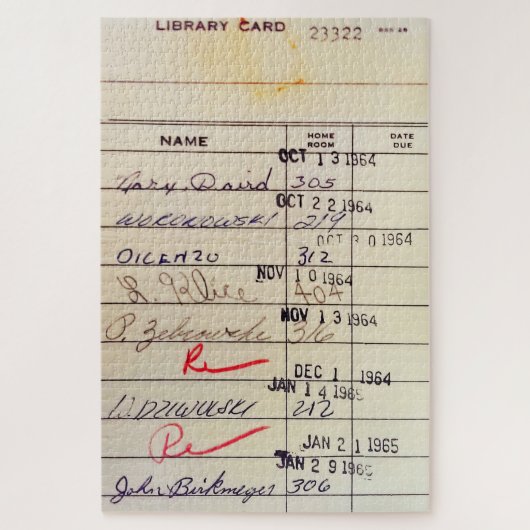 Library Kaart 23322 Legpuzzel (Verticaal)