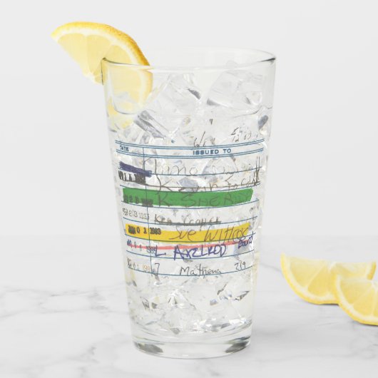 Library Kaart 3503 Het verkennen van de Moon Pint Glas (Voorkant ijs)