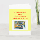 LIBRARY-liefhebbers Feestdagen Kaart (Voorkant)