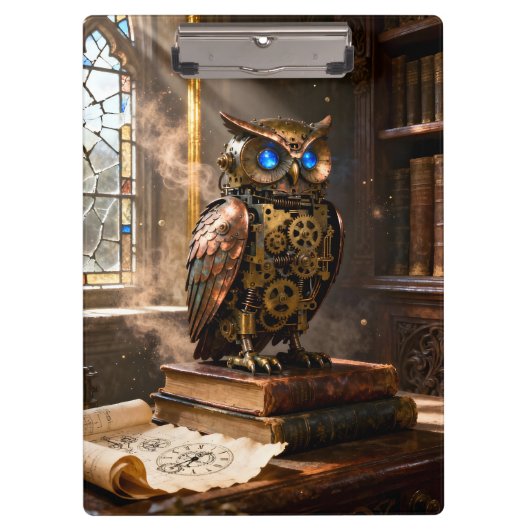 Library Owl Klembord (Voorkant)