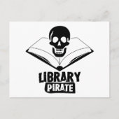 Library Pirate Briefkaart (Voorkant)
