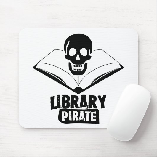 Library Pirate Muismat (Met muis)