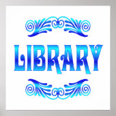 LIBRARY POSTER (Voorkant)
