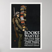 Library Poster – Retro Power Art (Voorkant)