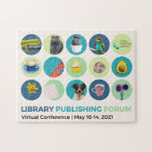 Library Publishing Forum 2021 Puzzle Legpuzzel (Horizontaal)