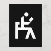 Library Reading Room Briefkaart (Voorkant)