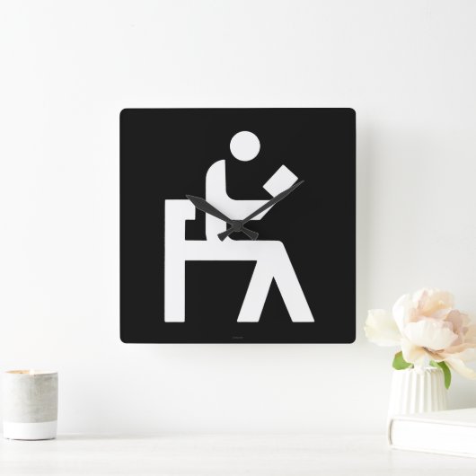 Library Reading Room Vierkante Klok (Huis)