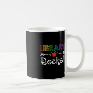 Library Rocks Leraar Student Fun Terug naar School Koffiemok