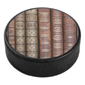 Library Shelf Hockey Puck (3/4)