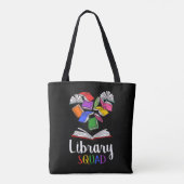 Library Squad I Tote Bag (Achterkant)
