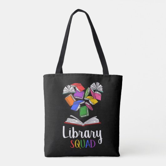 Library Squad I Tote Bag (Achterkant)
