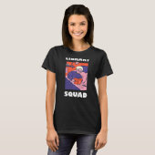 Library Squad Premium 1 T-shirt (Voorkant volledig)