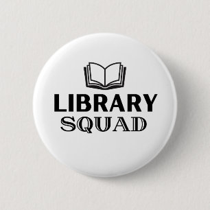 LIBRARY SQUAD RONDE BUTTON 5,7 CM