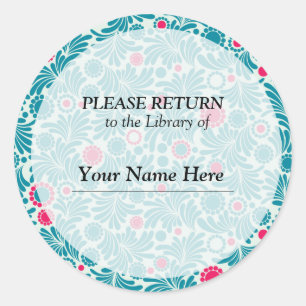 Library Sticker - Ga terug