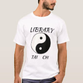 Library Tai Chi t shirt (Voorkant)
