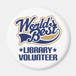 Library Volunteer Gift Magneet