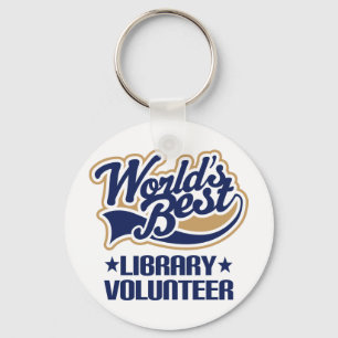 Library Volunteer Gift Sleutelhanger