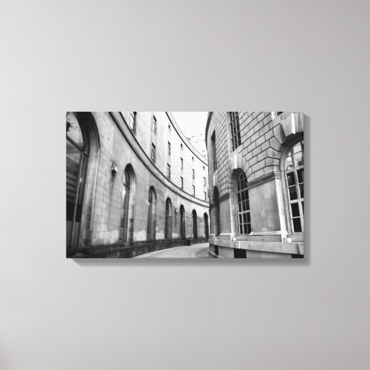 Library Walks, Manchester Canvas Afdruk (Voorkant)