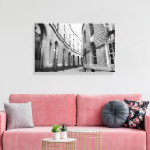 Library Walks, Manchester Canvas Afdruk (Insitu (Woonkamer))