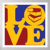 Library Work Love Poster (Voorkant)