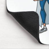 Libraryman met POW. Muismat (Hoek)