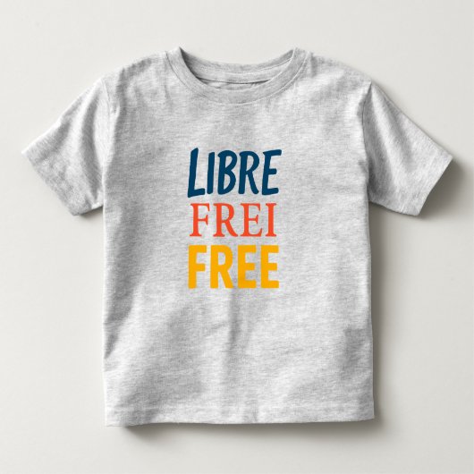 Libre Kinder Shirts (Voorkant)