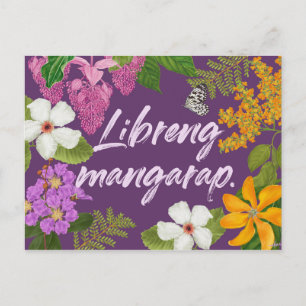 "Libreng mangarap" Filipino Motivatie Briefkaart