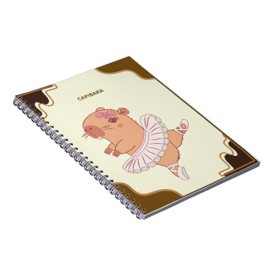 "Libreta Capibara – Diseño Adorable y Único" Notitieboek (Rechterzijde)
