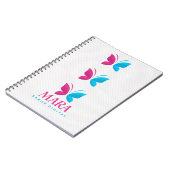 Libreta con Espiral “Mara” – Diseño Digital Modern Notitieboek (Linkerzijde)