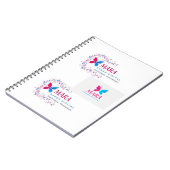 Libreta con espiral y diseño moderno notitieboek (Linkerzijde)